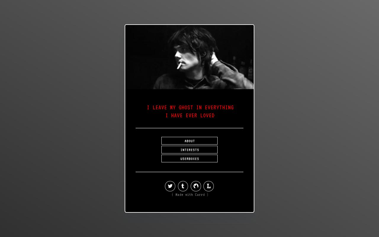 Carrd profile picture for @punks